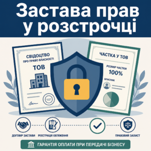 залог доли ООО как обеспечение оплаты рассрочки