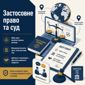 Застосовне право та міжнародна юрисдикція коли укладається IT-договір з іноземним замовником