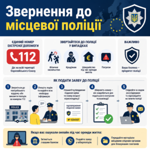 Звернення до поліції та фіксація правопорушень для захисту прав українців у ЄС