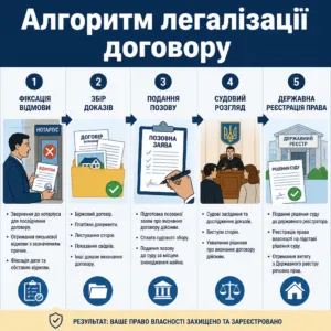 Покроковий алгоритм визнання біржового договору