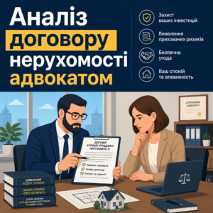 Юридичний аналіз договорів нерухомості перед укладенням угоди