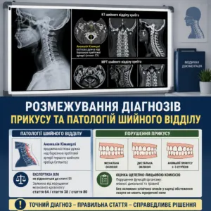 аномалія кімерлі стаття влк та діагностика прикусу