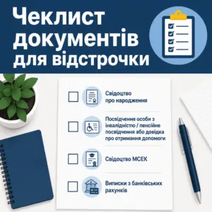 Відстрочка батькам дитини з інвалідністю — документи для відстрочки