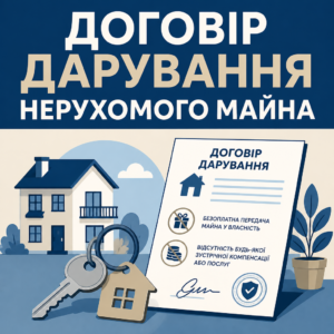 Юридична суть договору дарування нерухомого майна та відсутність зустрічної компенсації
