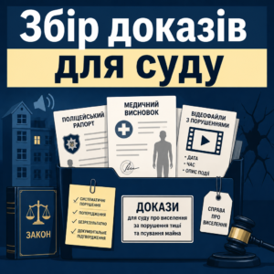 Докази для суду про виселення за порушення тиші та псування майна