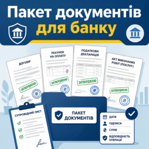 Перелік документів для банку про походження коштів та фінансовий моніторинг