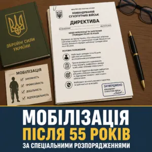 Директива Командування Сухопутних військ та мобілізація після 55 років