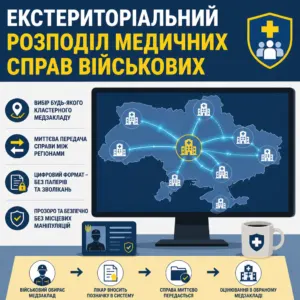 Принцип екстериторіальності та вибір лікарні для оцінювання інвалідності
