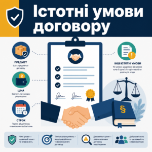 Складання договору та узгодження істотних умов угоди
