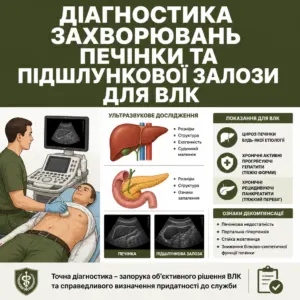 Хвороби печінки та підшлункової залози влк хвороби травлення звільнення зі служби