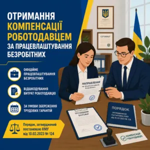 Державна компенсація роботодавцю за Порядком 124