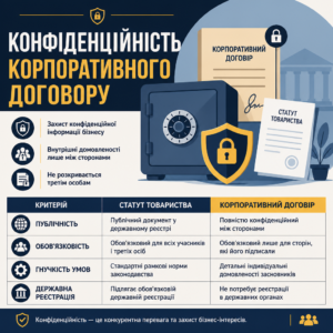 Конфиденциальность корпоративного договора и защита интересов бизнеса