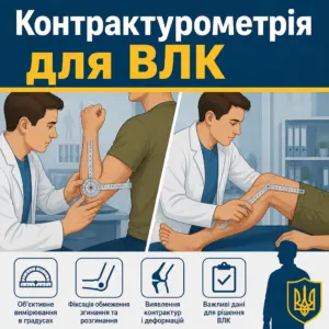як довести артрит ВЛК через контрактурометрію