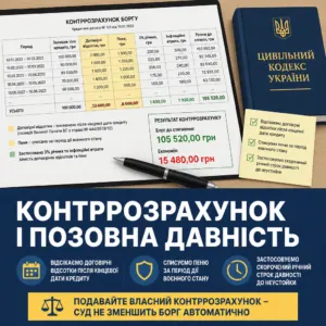 суд з іннова фінанс — контррозрахунок боргу