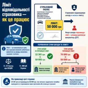 рішення Запорізького апеляційного суду і ліміт відповідальності страховика