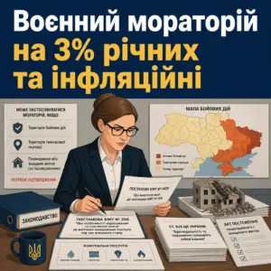 мораторій на стягнення інфляційних втрат комунальні послуги під час війни