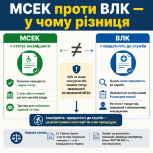 Різниця між МСЕК і ВЛК