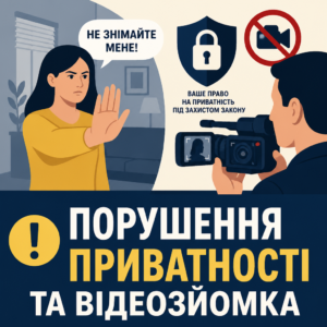 Захист приватності та фіксація особи за відсутності згоди за законом