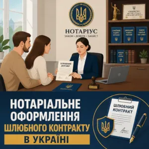 Порядок нотаріального посвідчення шлюбного договору