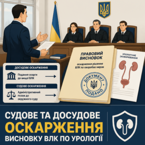 оскарження рішення ВЛК по хворобах нирок судова практика