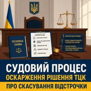 Оскарження рішення ТЦК у судовому порядку