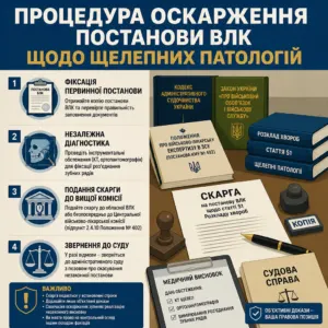 оскарження рішення ВЛК за статтею 51 розкладу хвороб