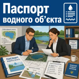 Паспорт водного об’єкта для оренди ставка
