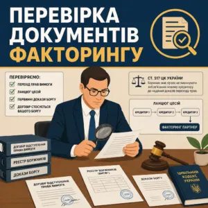 Перевірка права вимоги у справі факторинг партнерс суд