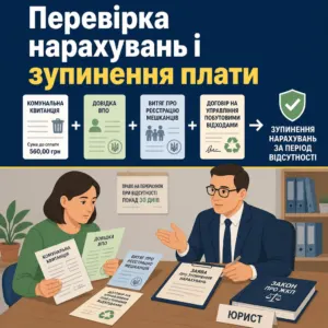 Договір на управління побутовими відходами та зупинення нарахувань сміття