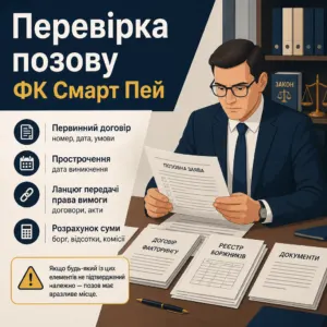 Як перевірити позов ФК Смарт Пей