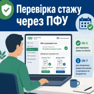 Як перевірити страховий стаж через ПФУ та ОК-5