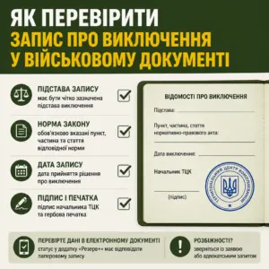 різниця між знятим і виключеним — як перевірити запис
