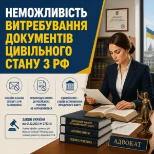 Підтвердження родинних зв'язків без документів РФ у суді