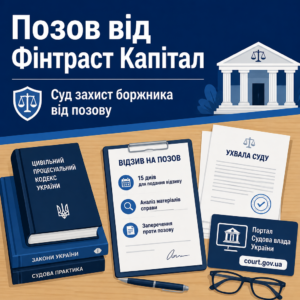 Суд з Фінтраст Капітал захист боржника від позову