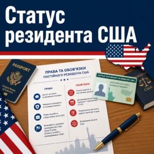 Права постійного резидента та грін-карта США для юридичного оформлення