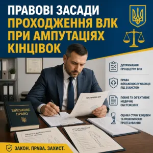 Стаття 63 ВЛК ампутація — порядок проведення медичного огляду