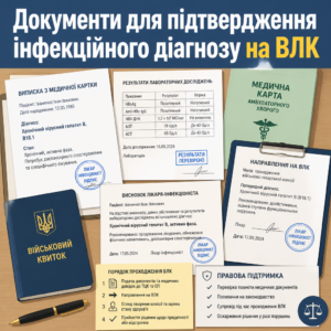 медичні документи та процедура влк відстрочка інфекційні хвороби
