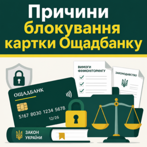 Огляд причин блокування банківської картки Ощадбанку та вимог фінмоніторингу