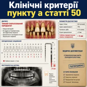пункт а стаття 50 влк клінічні критерії