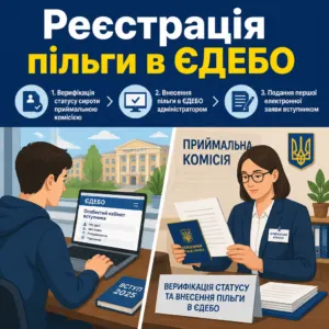 Пільги для сиріт у ЄДЕБО: покрокова реєстрація