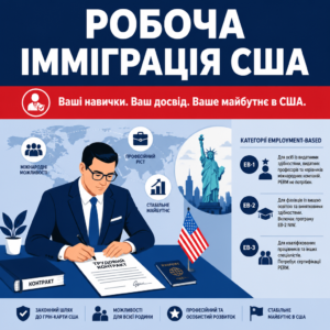 Робоча імміграція та категорія грін-карта США через працевлаштування