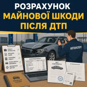 Майнова шкода ДТП — експертиза та розрахунок збитків