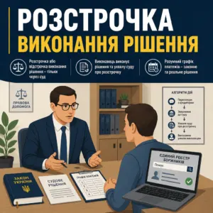 Чи можна домовитися з приставом про розстрочку виконання рішення