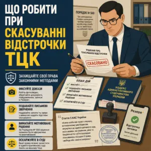 Скасування відстрочки ТЦК попри запис у Резерв+
