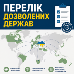 Спеціальний перелік держав для множинного громадянства в Україні