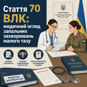 стаття 70 влк огляд медичних документів