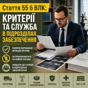 стаття 55 б влк медичний огляд військовозобов'язаного з грижею