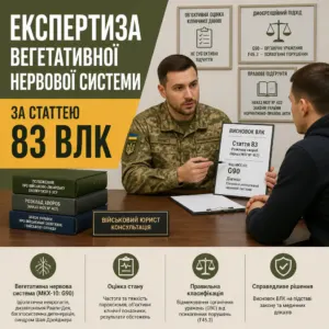 Стаття 83 Розкладу хвороб ВЛК медичний огляд військовозобов'язаних