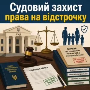 судова практика оскарження відмови ТЦК у відстрочці батькам