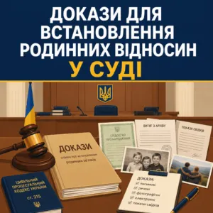 судове встановлення родинних зв'язків усиновленого брата
